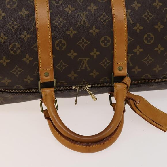 LOUIS VUITTON Monogram Keepall 55 Boston Bag M41424 - Picture 7 of 16